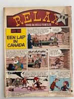 Lucky Luke Een Lap In Canada Relax Nr 8 1980, Boeken, Stripverhalen, Gelezen, Morris, Ophalen of Verzenden, Eén stripboek