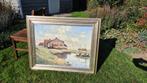 Landschap schilderij Willem Heytman, Antiek en Kunst, Ophalen