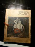 belgian art in exile boek uitgebracht in 1916, Ophalen