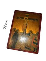 Icône de la Crucifixion du Christ, Enlèvement ou Envoi