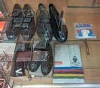 Retro koersschoenen en handschoenen., Sports & Fitness, Cyclisme, Enlèvement ou Envoi, Chaussures