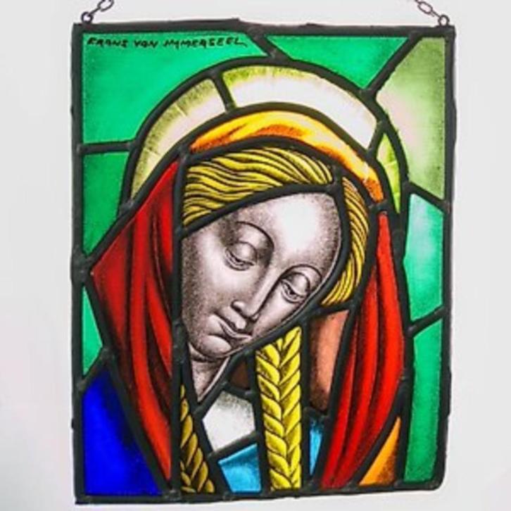 Hét mooiste glasraam van Frans Van Immerseel, Antiek en Kunst, Curiosa en Brocante, Ophalen of Verzenden