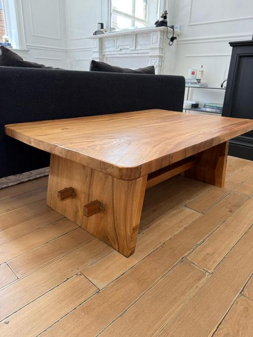 Zara Home eikenhouten salontafel, Huis en Inrichting, Tafels | Salontafels, Zo goed als nieuw, Minder dan 50 cm, 50 tot 100 cm