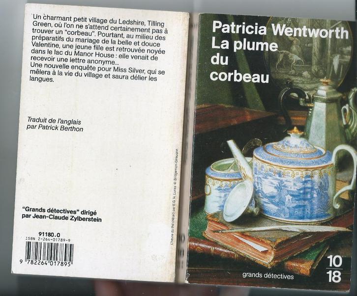 Patricia Wentworth: The Raven Feather, Boeken, Detectives, Gelezen, Ophalen of Verzenden