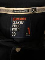 Prachtige donkerblauwe heren polo maat XL Superdry, Kleding | Heren, Polo's, Blauw, SuperDry, Ophalen of Verzenden, Maat 56/58 (XL)