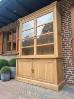 Eiken vitrinekast/buffetkast GRATIS LEVERING, Huis en Inrichting, Kasten | Buffetkasten, Ophalen of Verzenden, Zo goed als nieuw