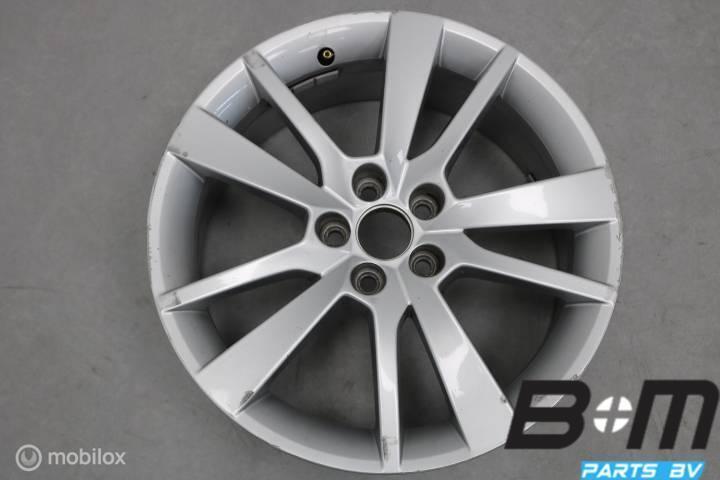 1 losse 17 inch lichtmetalen velg Skoda Rapid 5JA601025AG, Auto-onderdelen, Banden en Velgen, Velg(en), Gebruikt