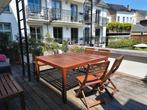 Tuin- of terrasset, Ophalen