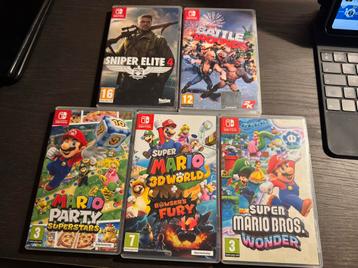 Switch games beschikbaar voor biedingen