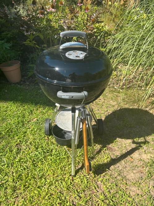 Weber BBQ 47cm met hoes en borstel, Tuin en Terras, Houtskoolbarbecues, Gebruikt, Ophalen