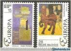 Belgie 1993 - Yvert/OBP 2501-2502 - Europa - Kunst (PF), Postzegels en Munten, Europa, Verzenden, Postfris, Postfris