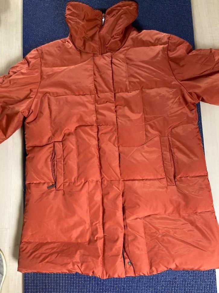 Winter anorakparka Dons Hucke Woman, Kleding | Dames, Jassen | Winter, Gedragen, Maat 42/44 (L), Oranje, Ophalen of Verzenden