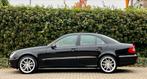 Mercedes E280d V6 Automatique // 2008 // Euro 4, Auto's, Mercedes-Benz, Automaat, Parkeersensor, Zwart, Leder