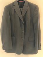 Zwart fijne streep - Kostuum heren, Vêtements | Hommes, Costumes & Vestes, Benvenuto, Taille 52/54 (L), Enlèvement, Porté