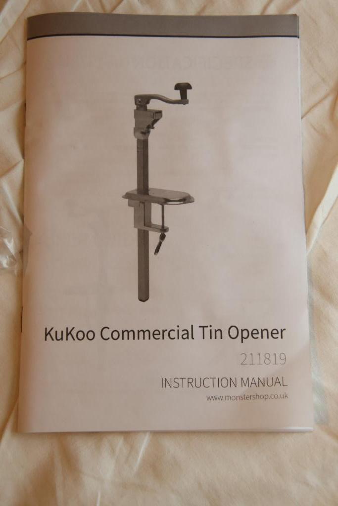 Professionele blikopener, Huis en Inrichting, Keuken | Keukenbenodigdheden, Nieuw, Ophalen of Verzenden