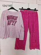Leuke warme pyjama's voor meisjes 134/140, Ophalen of Verzenden, Zo goed als nieuw, Broek