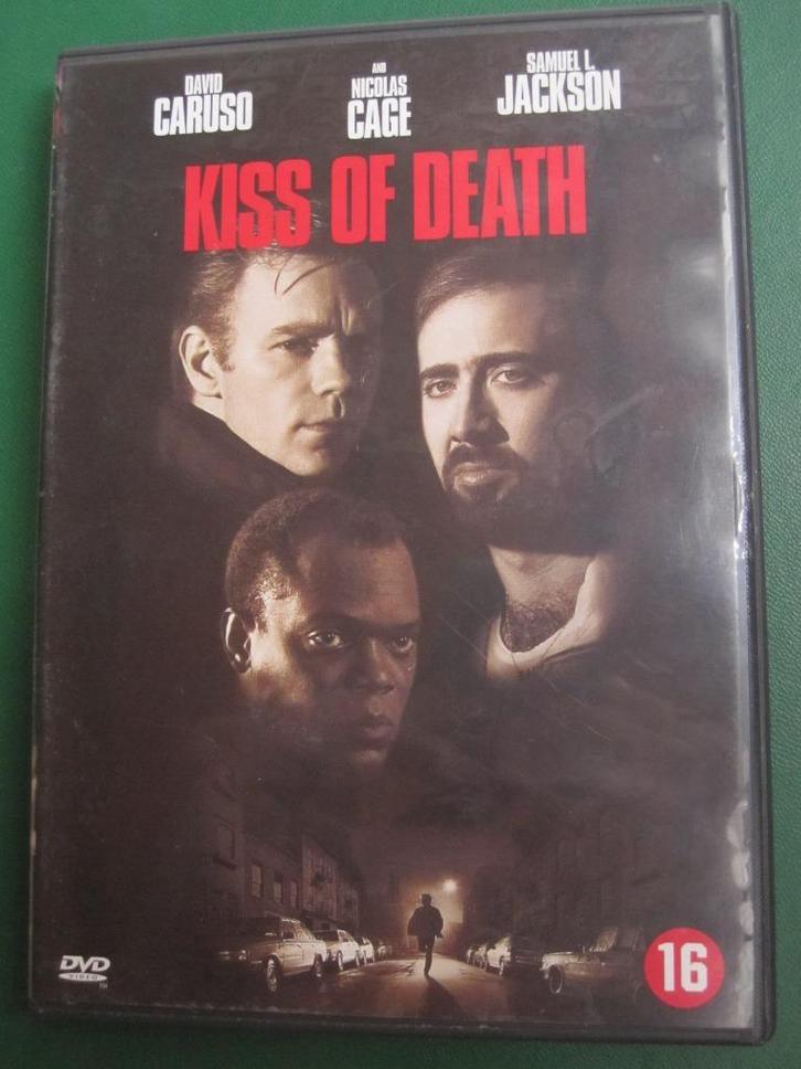 Kiss of Death (1995), Cd's en Dvd's, Dvd's | Thrillers en Misdaad, Zo goed als nieuw, Actiethriller, Vanaf 16 jaar, Ophalen of Verzenden