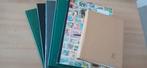 6 gebruikte postzegelalbums 1 kleine 5 groot, Timbres & Monnaies, Timbres | Accessoires, Enlèvement ou Envoi