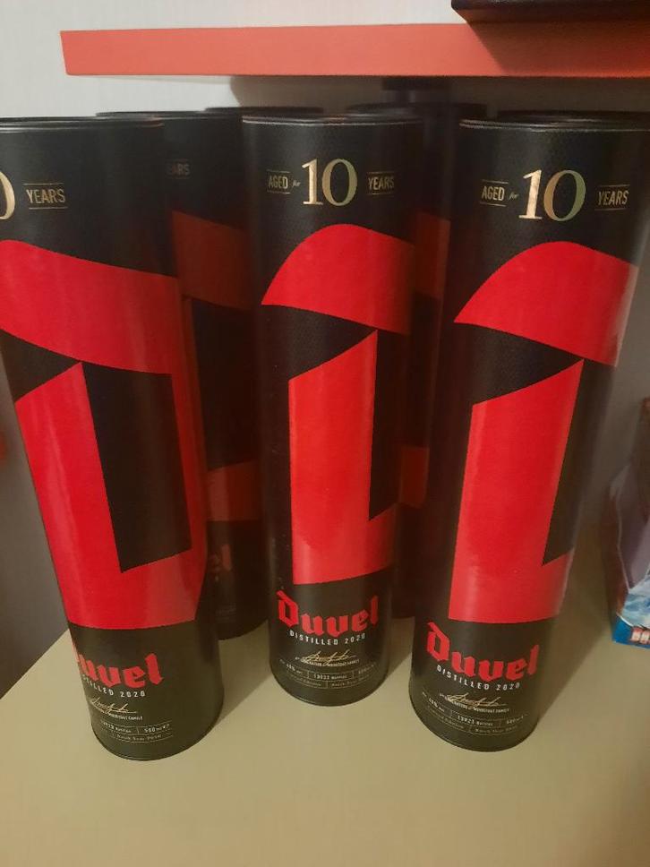 Lot de 9 bouteilles de whisky Duvel 2021, Collections, Marques de bière, Neuf, Bouteille(s), Duvel, Enlèvement ou Envoi
