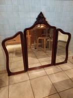 Afgeschuinde drieluikspiegel in Louis XV-stijl, Antiek en Kunst, Ophalen of Verzenden
