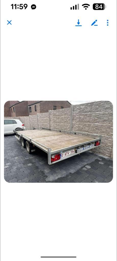 autoremorque, autoremorque, remorque de voiture, Autos : Divers, Remorques, Enlèvement