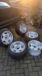 5x Borbet A 4x108 9J Te Koop / Ruil 7.5J, Enlèvement, 16 pouces, Jante(s)