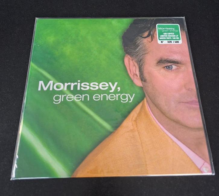 LP Morrissey - GREEN ENERGY (Live album Dublin Castle 2004), Cd's en Dvd's, Vinyl | Rock, Zo goed als nieuw, Alternative, 12 inch