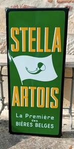 Emaille Stella Artois, Ophalen, Gebruikt, Reclamebord