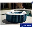 Un jacuzzi INTEX 4-6place, Jardin & Terrasse, Jacuzzis, Gonflable, Enlèvement, Tapis de sol, Neuf