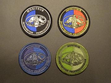 gendarmerie lot patch badges moniteur instructeur police, Collections, Enlèvement, Gendarmerie, Emblème ou Badge
