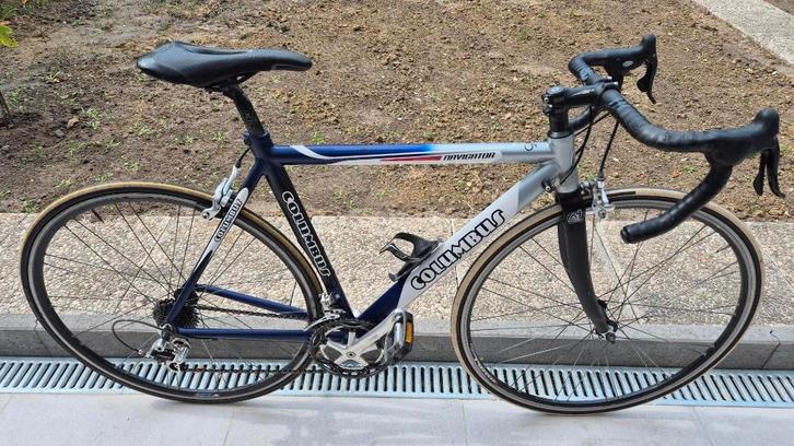 Heel Mooi Racefiets "Columbus " Alu.fr. Carbon - 28 inch, Fietsen en Brommers, Fietsen | Racefietsen, Zo goed als nieuw, Overige merken