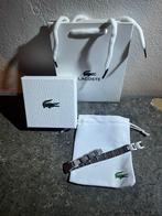 Lacoste armband, Handtassen en Accessoires, Armbanden, Ophalen, Nieuw, Zilver, Staal