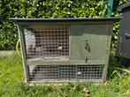 Konijnenhok met verdiep, Dieren en Toebehoren, Ophalen