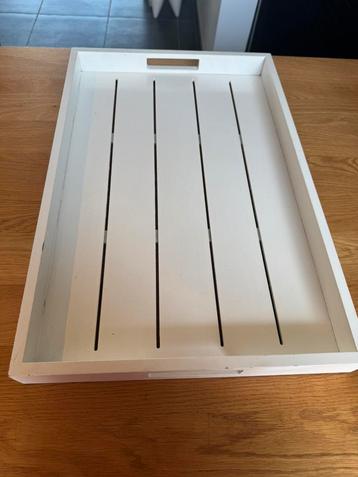 Houten stevig dienblad 38x58cm, Huis en Inrichting, Woonaccessoires | Dienbladen, Ophalen, Zo goed als nieuw