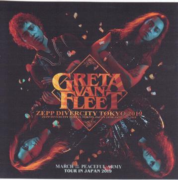 CD GRETA VAN FLEET - Zepp Divercity Tokyo 2019 beschikbaar voor biedingen