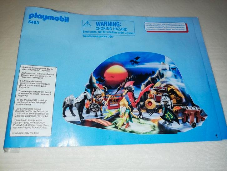 Playmobil 5493 adventskalender, Kinderen en Baby's, Speelgoed | Playmobil, Gebruikt, Complete set, Ophalen of Verzenden