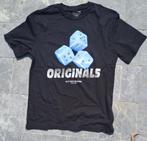 JACK & JONES - t-shirt - maat M - Zo Goed als Nieuw!, Kleding | Heren, T-shirts, Maat 48/50 (M), Zwart, Ophalen of Verzenden, Zo goed als nieuw
