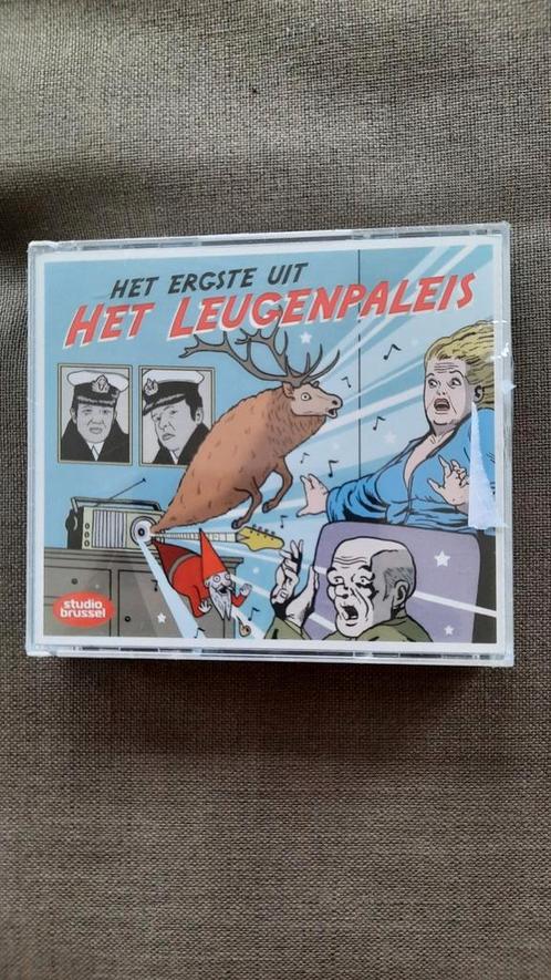 3CD Het ergste uit Het Leugenpaleis (NIEUW), Cd's en Dvd's, Cd's | Humor en Cabaret, Nieuw in verpakking, Ophalen of Verzenden