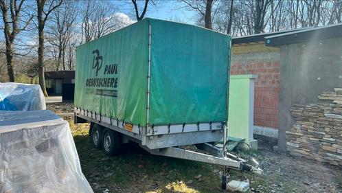 Plateauwagen met huif, Auto diversen, Aanhangers en Bagagewagens, Gebruikt, Ophalen