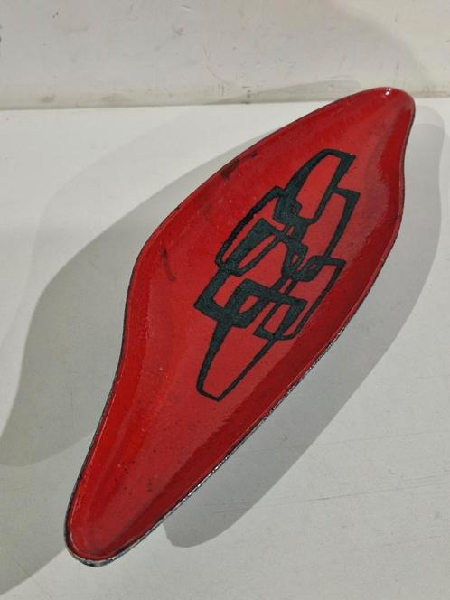 Keramische schaal 50 cm grootv , ook als muurdecoratie, Antiek en Kunst, Antiek | Keramiek en Aardewerk, Ophalen of Verzenden