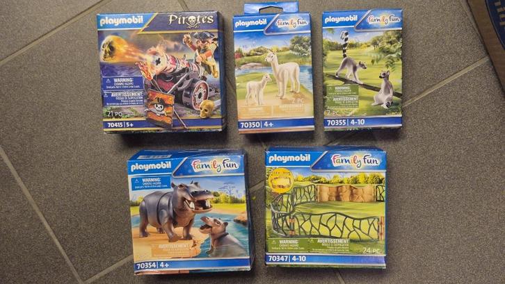 Playmobil setjes: ongeopend!, Kinderen en Baby's, Speelgoed | Playmobil, Nieuw, Complete set, Ophalen of Verzenden