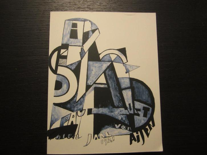 Bezette stad  /  Paul van Ostayen, Oskar Jespers, Boeken, Gedichten en Poëzie, Ophalen of Verzenden