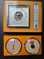 Klassiek weerstation uit twee delen, Audio, Tv en Foto, Weerstations en Barometers, Ophalen, Gebruikt, Weerstation
