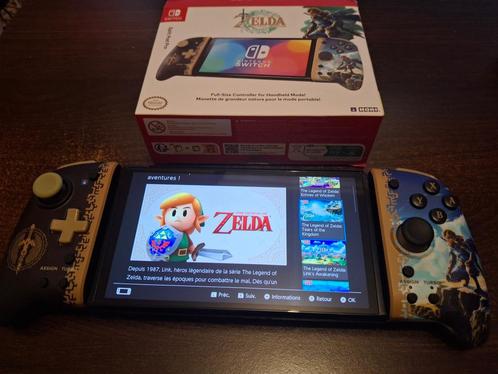 HORI Split Pad Pro Zelda : Manette mode portable pour Switch, Games en Spelcomputers, Spelcomputers | Nintendo Consoles | Accessoires