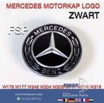 AMG MOTORKAP LOGO C63 E63 CLS63 GLC63 G63 GLE63 S63 AMG ZWAR, Nieuw, Ophalen of Verzenden, Mercedes-Benz