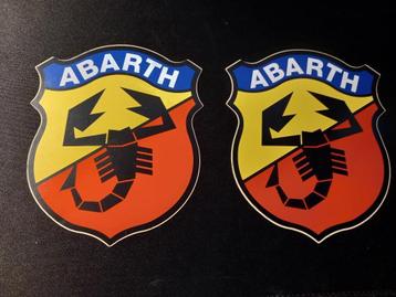 Abarth stickers 2 x beschikbaar voor biedingen