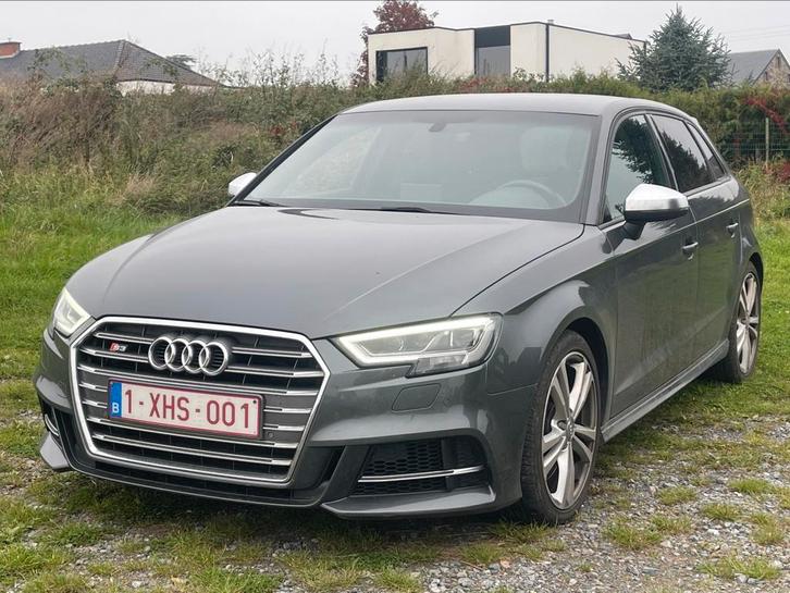 Audi S3 - 310ch - 2019 - 107000kms - utilitaire - 21000€HTVA, Auto's, Audi, Particulier, S3, Open dak, Benzine, Ophalen