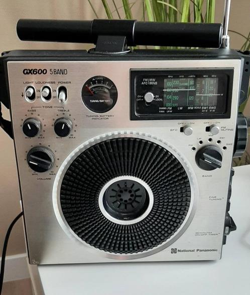 Radio National Panasonic GX600, Audio, Tv en Foto, Radio's, Gebruikt, Radio, Ophalen