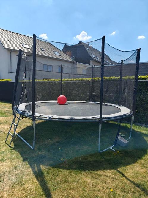 Alice Garden Mercure XXL (400cm), Kinderen en Baby's, Speelgoed | Buiten | Trampolines, Gebruikt, Ophalen