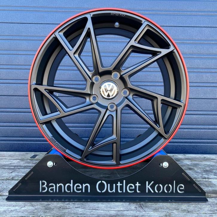 Transporter T5 T6 Velgen set Amerok Touareg 255-40-19 5x120, Auto-onderdelen, Banden en Velgen, Velg(en), 19 inch, Bestelwagen